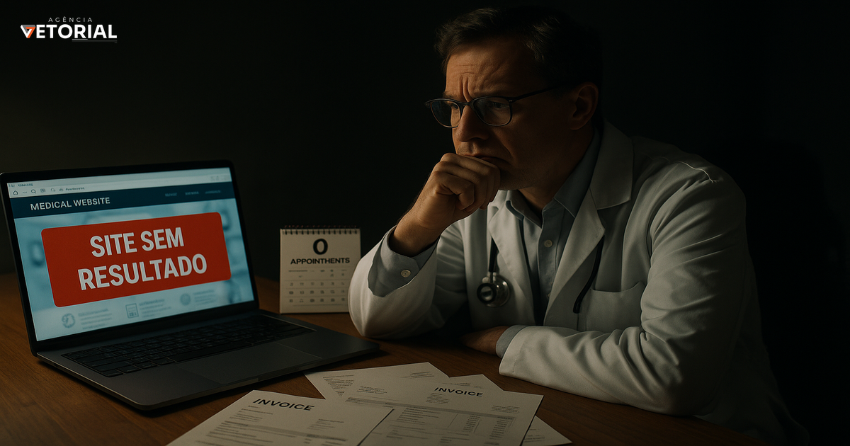 Por que seu site médico não está te trazendo pacientes (e não é culpa do Google)