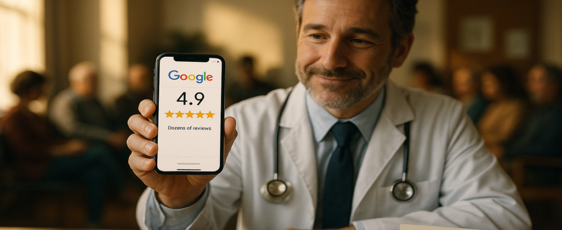 Avaliações no Google: o ativo de marketing mais valioso do seu consultório — e você está desperdiçando
