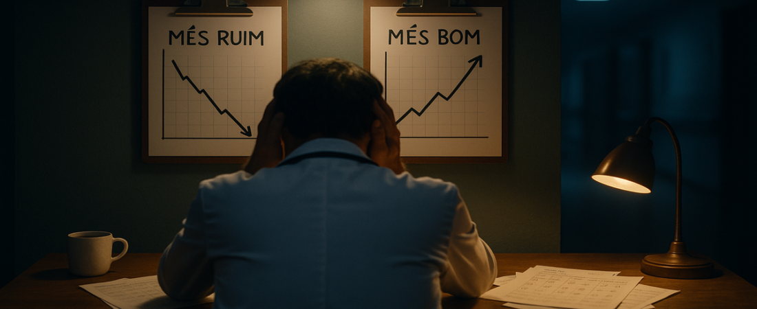 Por que o seu faturamento oscila todo mês — e como parar com isso