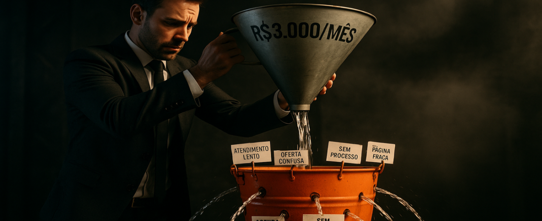 Tráfego pago não resolve tudo — e ninguém te conta isso antes de você assinar o contrato