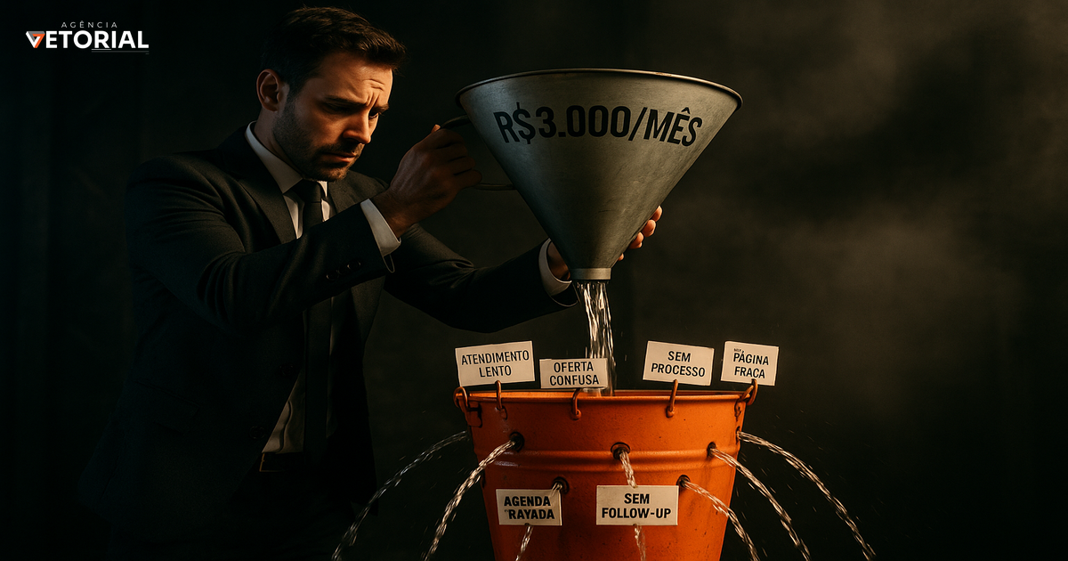 Tráfego pago não resolve tudo — e ninguém te conta isso antes de você assinar o contrato